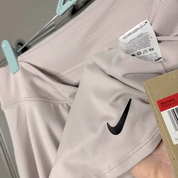 Nike Court New Victory Flouncy Tennis Skirt / Skort L Platinum Violet Dri-Fit - Picture 5 of 11